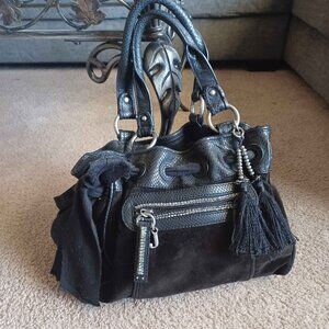 VINTAGE JUICY COUTURE RHINESTONE DETAIL DAYDREAMER BAG